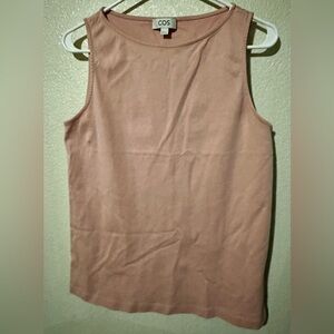 COS Pink Women’s Tank Top Euro Sz M Like New Purchased in Italy